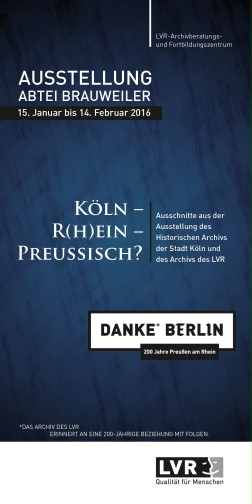 Buchcover: Ausstellung Köln R(h)ein Preussisch?