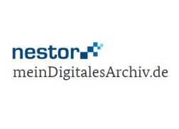 Screenshot nestor Logo mit Seitentitel meinDigitalesArchiv.de