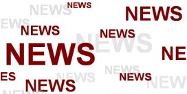 Grafik: Mehrere Schriftz&uuml;ge mit dem Titel "News"