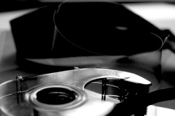 Schwarz-weiß Fotografie eines Films