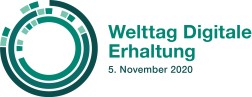 Logo: Welttag Digitale Erhaltung