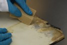 ReiningungsmaÃnahme an einem schimmelbefallenen Objekt