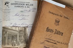 Alte Hausakten des Stadtarchivs Duisburg