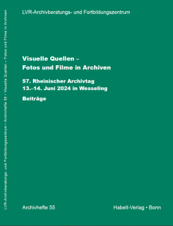 Deckblatt des Archivheftes 55