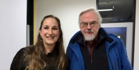 Frau Dr. Lessing (links) und Herr Dr. Werner (rechts)