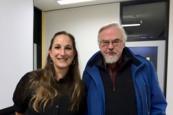 Frau Dr. Lessing (links) und Herr Dr. Werner (rechts)