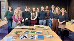 Die Gruppe mit Filomena Lopedoto (links) und Dr. Olliges-Wieczorek (rechts), Foto: Ariane Jäger (LVR-AFZ).