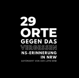 Weiße Schrift auf schwarzem Hintergrund