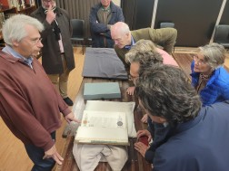 Präsentation von Handschriften der Königlichen Bibliothek