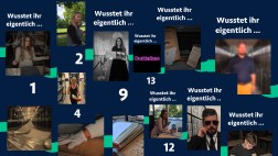 Auf dem Bild sind mehrere kleine Fotos zu erkennen, die unterschiedliche Motive zeigen.