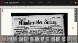 Bild der digitalisierten Zeitung